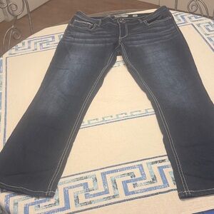 BKE Dark Blue Flare Jeans